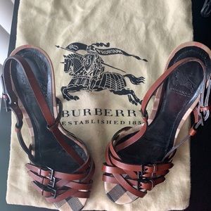 Burberry platforms